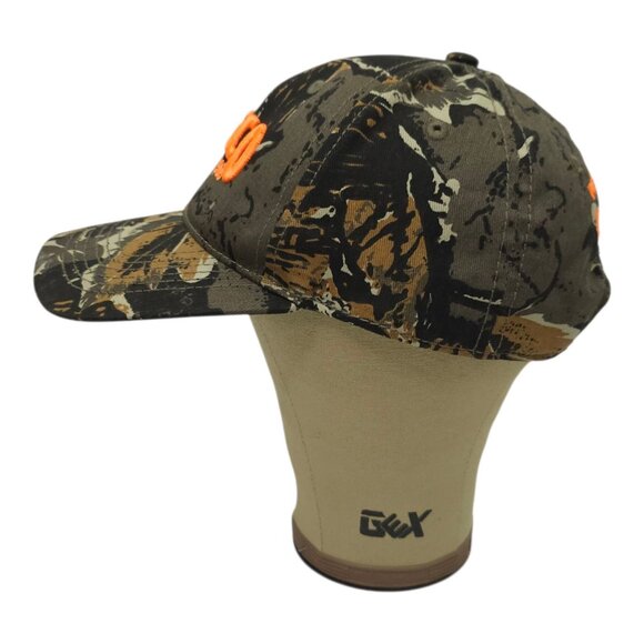 NESCO Camo Strapback Hat Trucker Baseball Embroidered 3D Logo Atlanta Cap - Picture 11 of 14